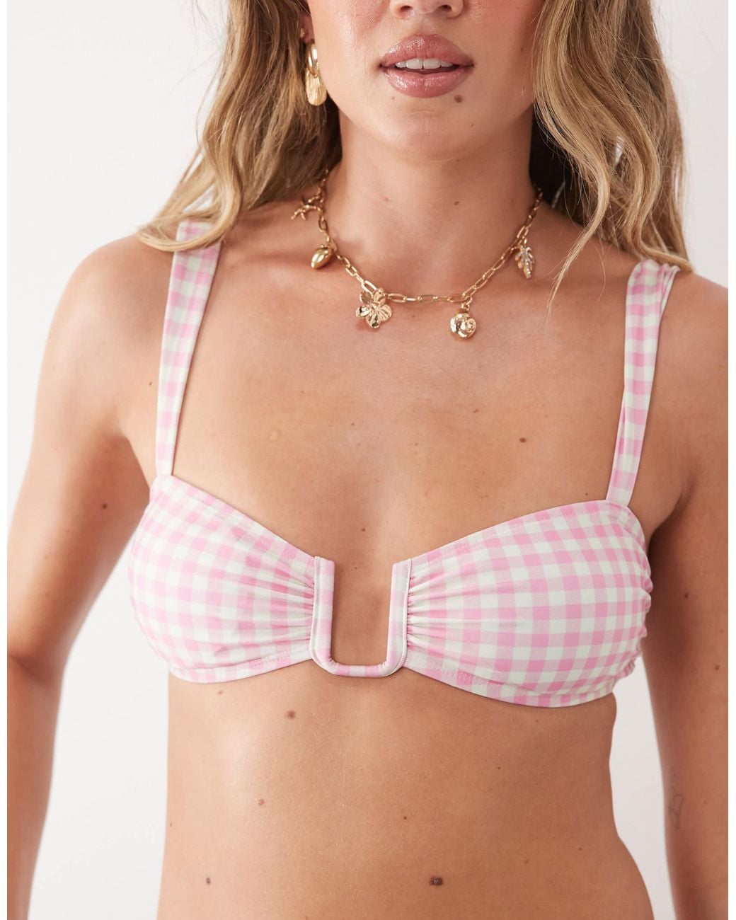 Going Somewhere Green Wired Bralet Bikini Top