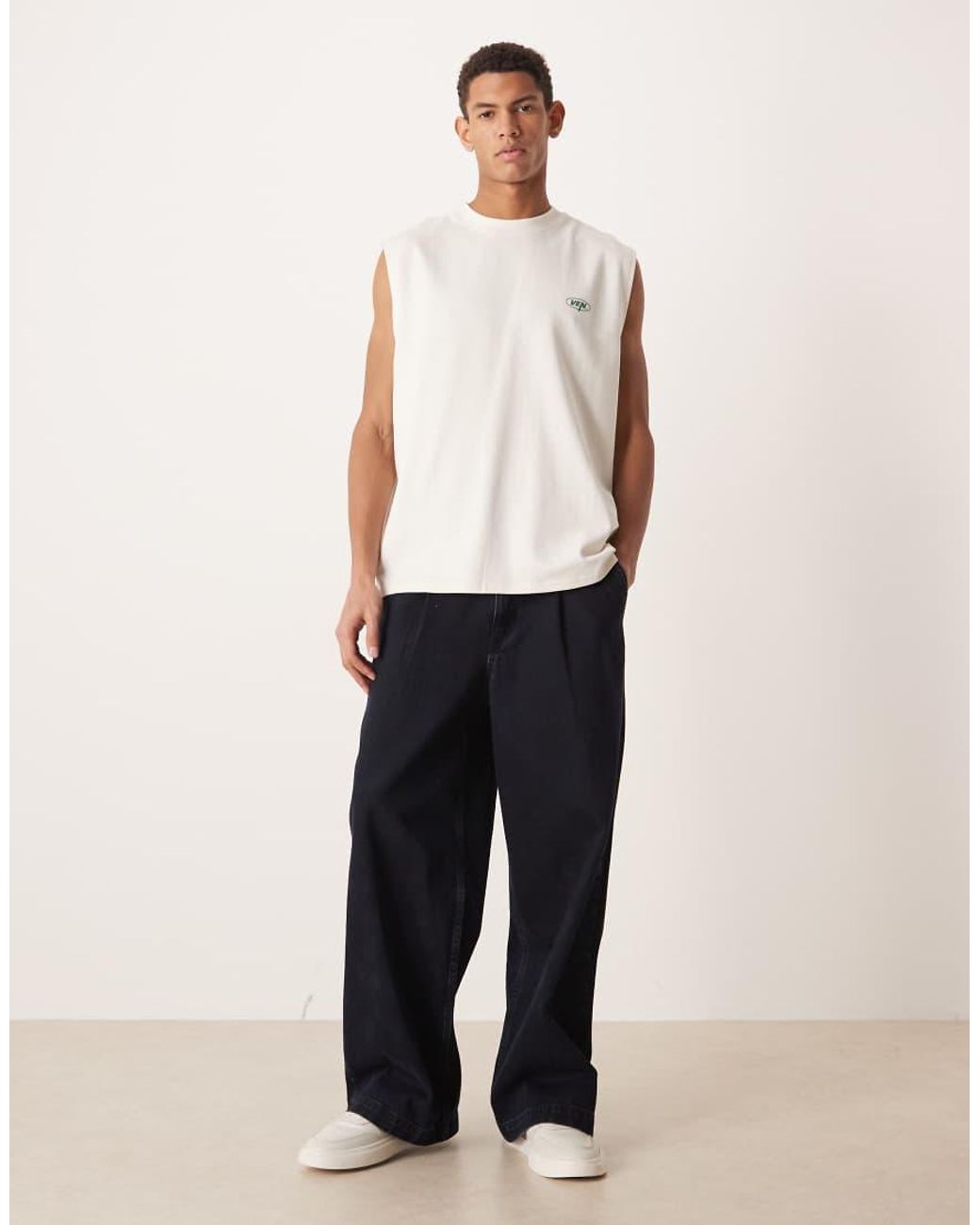 ASOS Circular Design Collection in het White voor heren