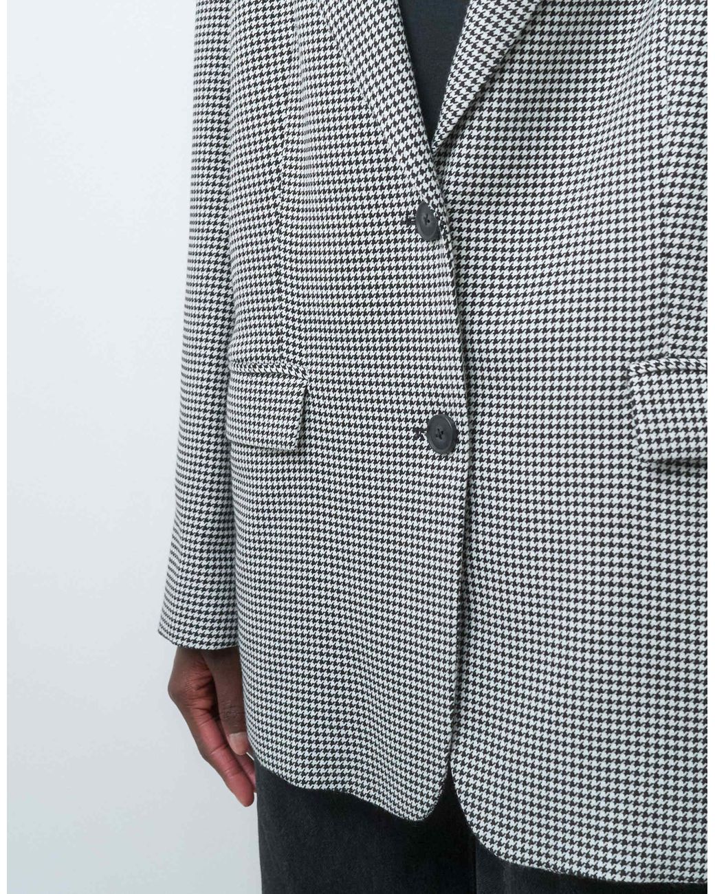 ASOS Gray Tailored Oversized Blazer