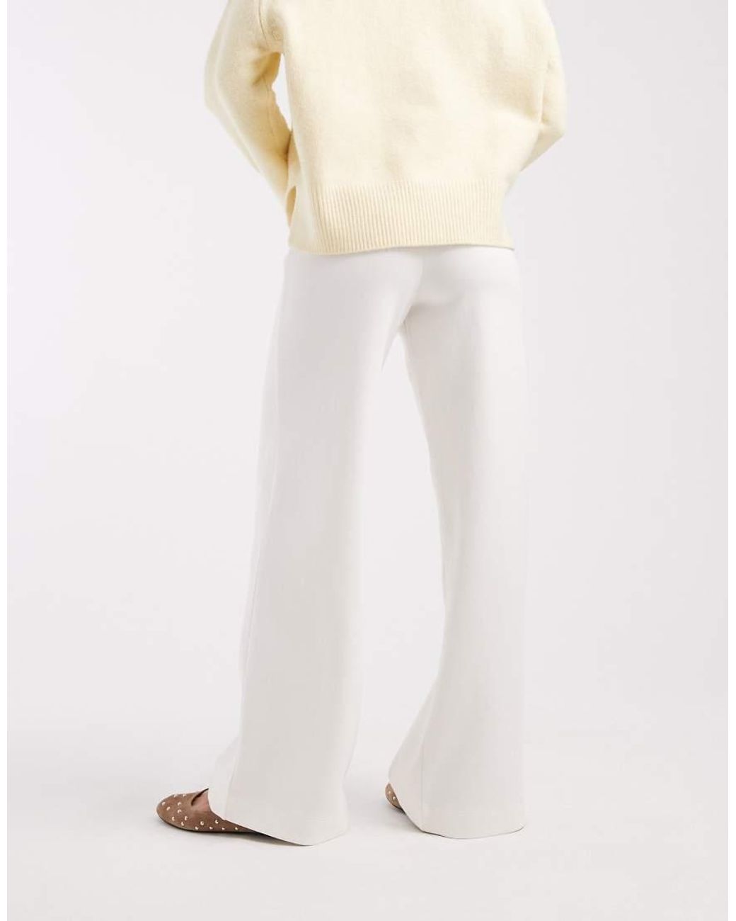 Pantaloni Basic di ASOS in Natural