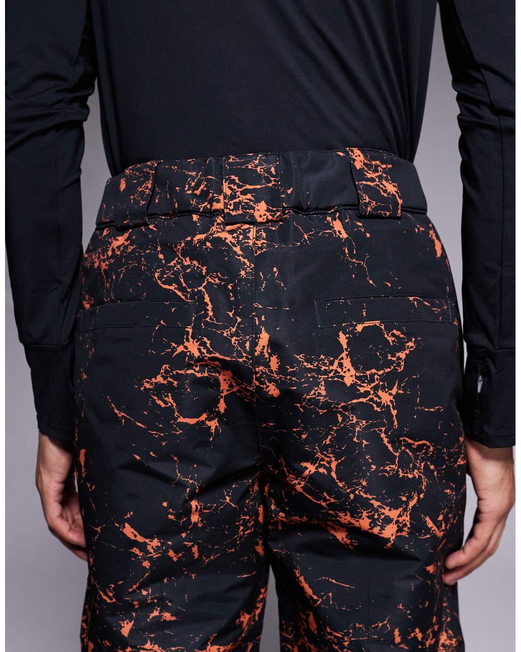 Threadbare Black Ski Trousers for men