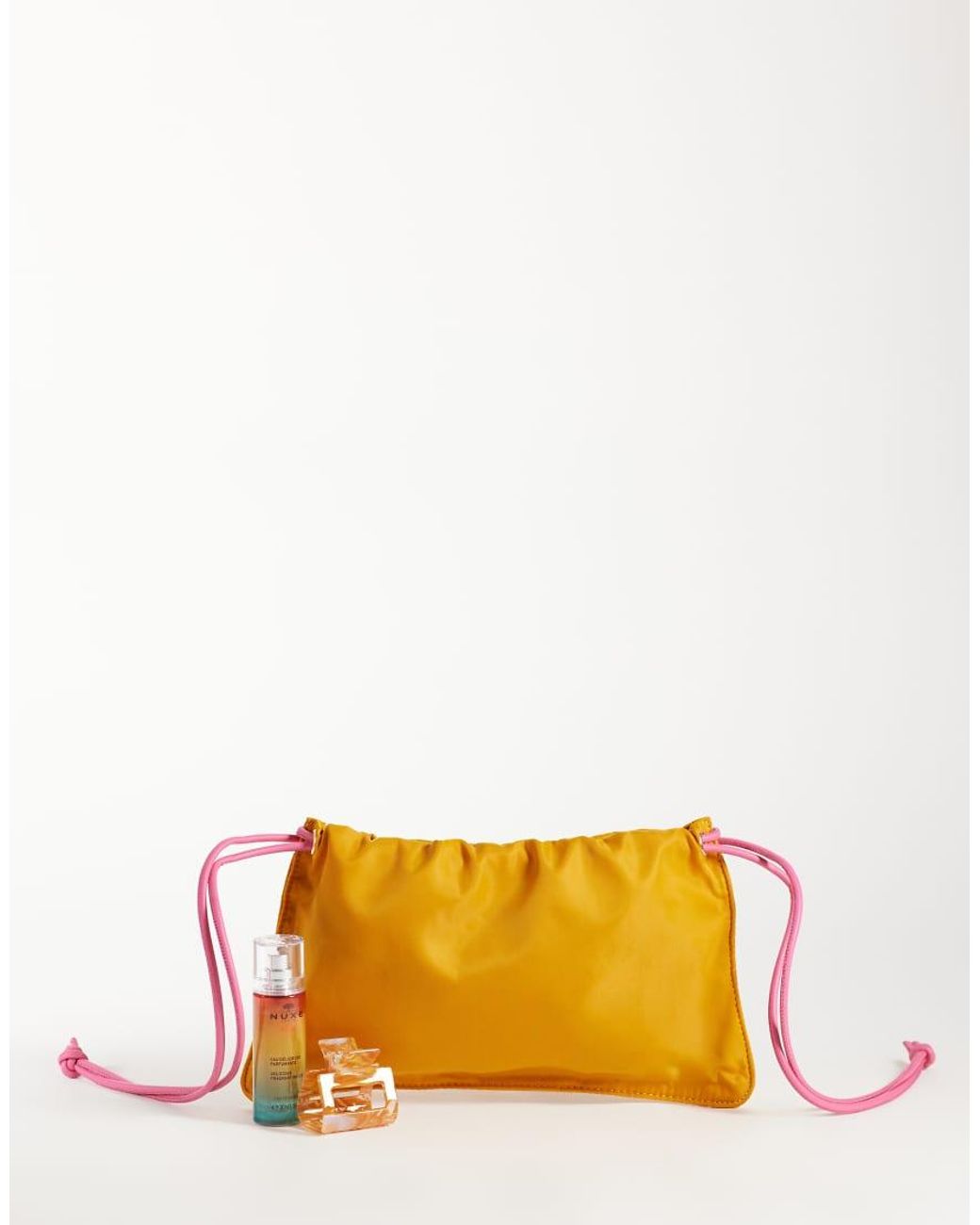 ASOS Orange Pouch Clutch Bag