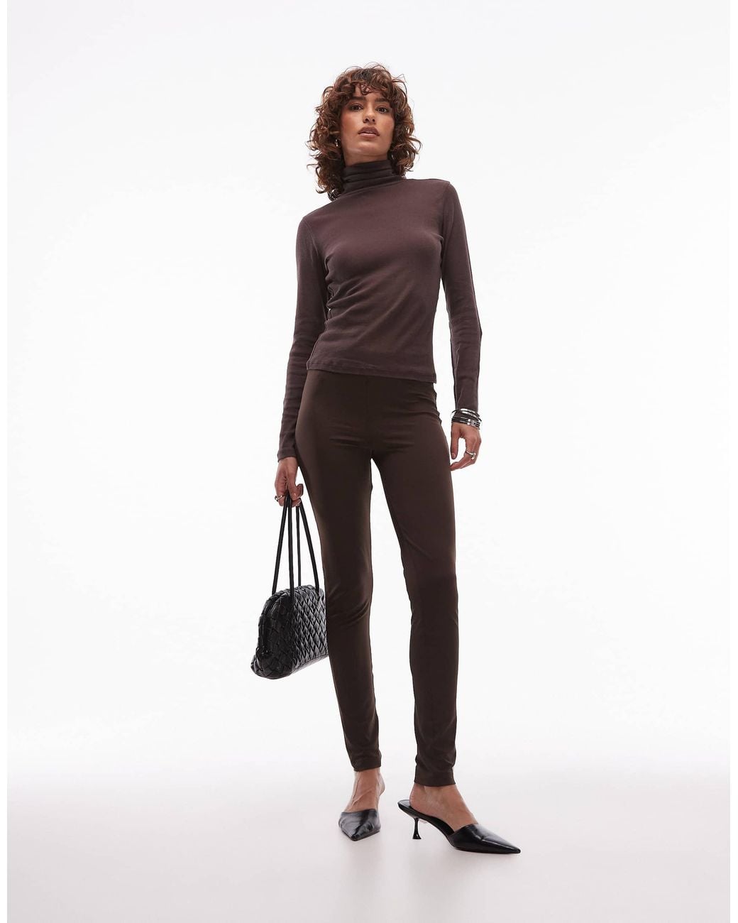 ASOS Brown Second Skin legging