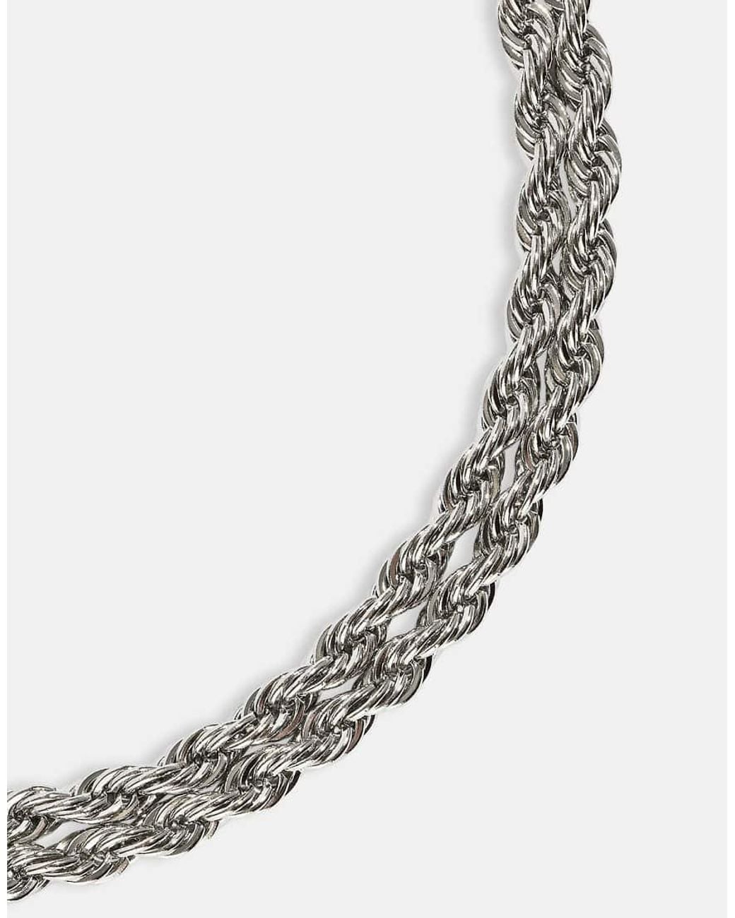 CERNUCCI Metallic Double Rope Bracelet for men
