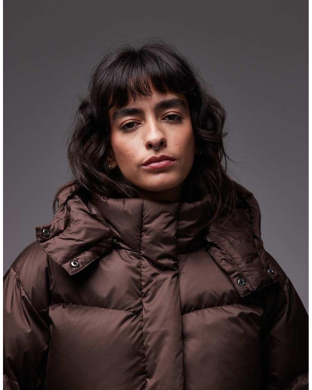 Levi's Blue Western Shortie Puffer Coat