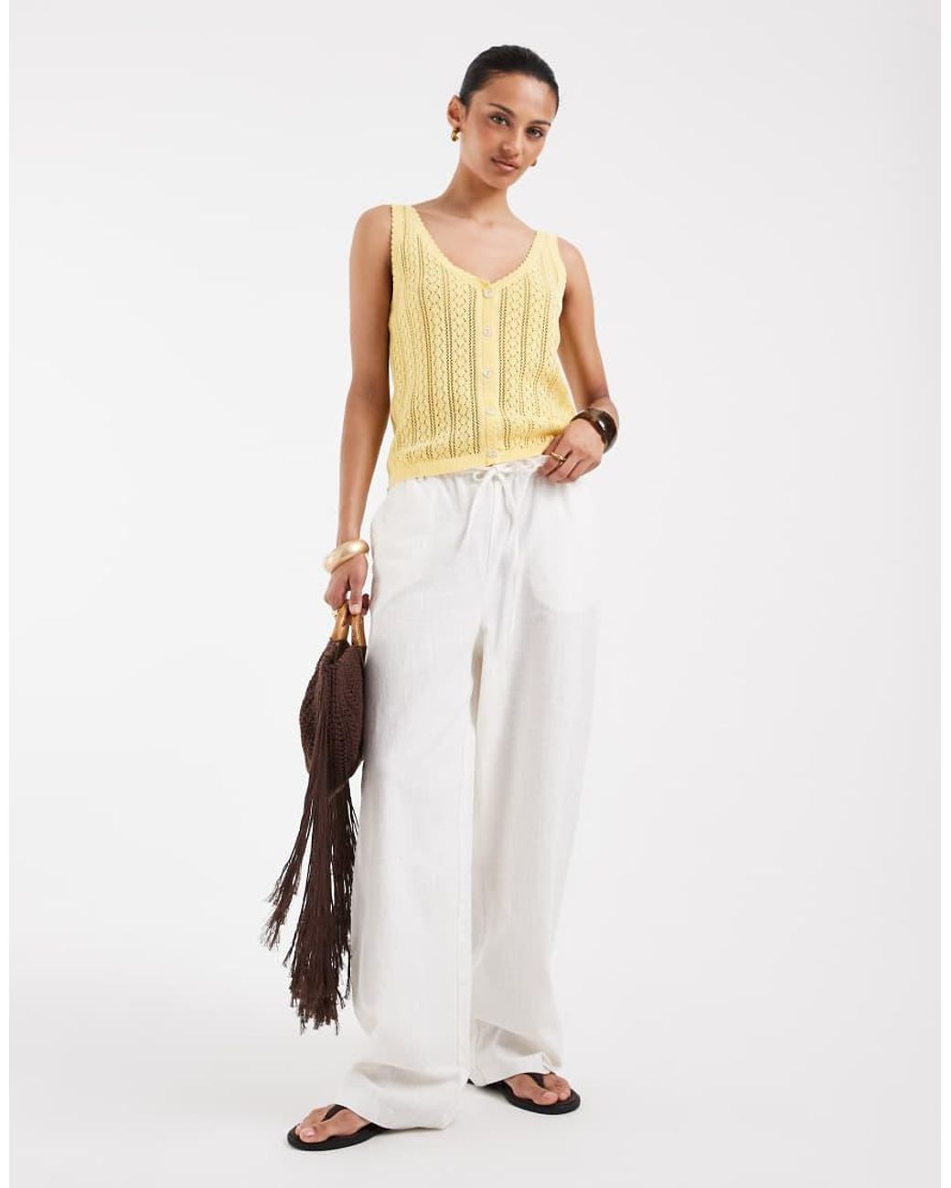 Canotta di Vero Moda in White