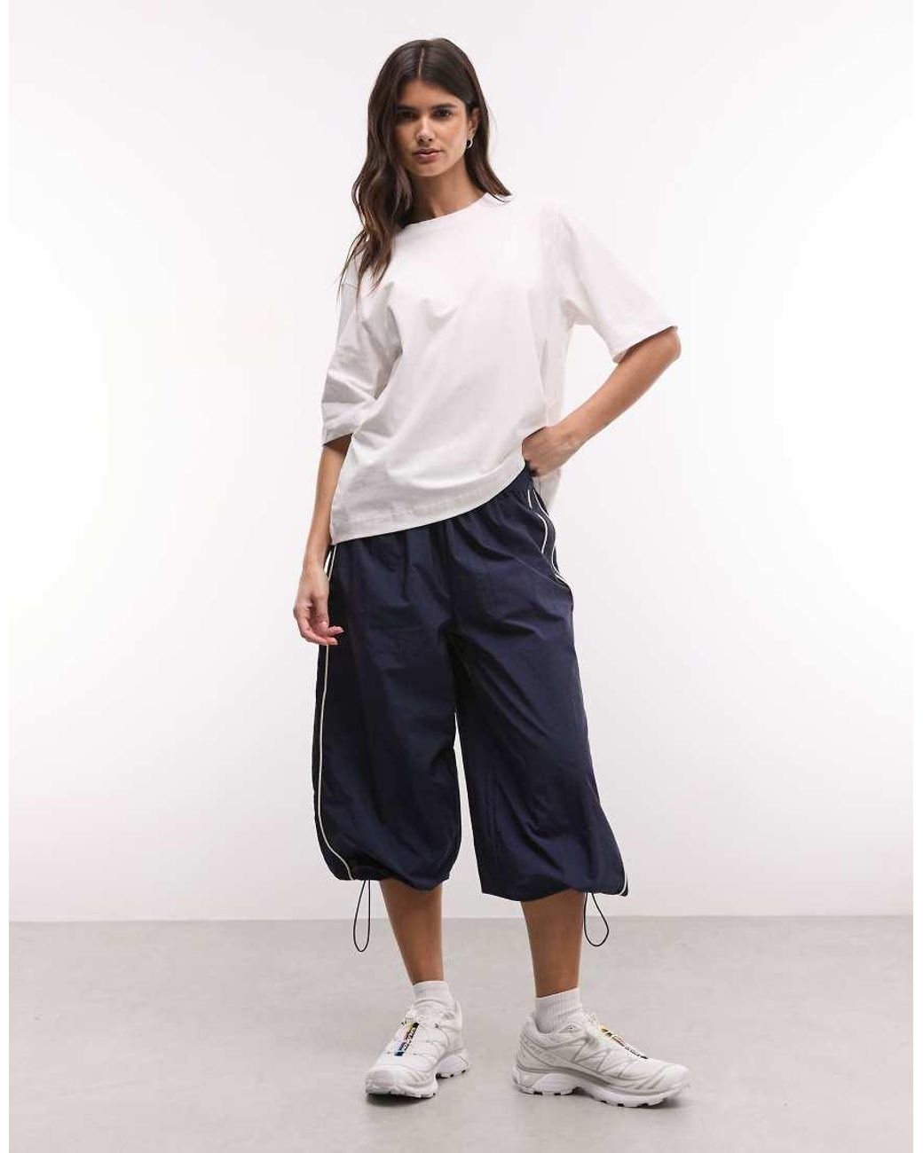 Weekday White Boxy Fit Oversized T-shirt