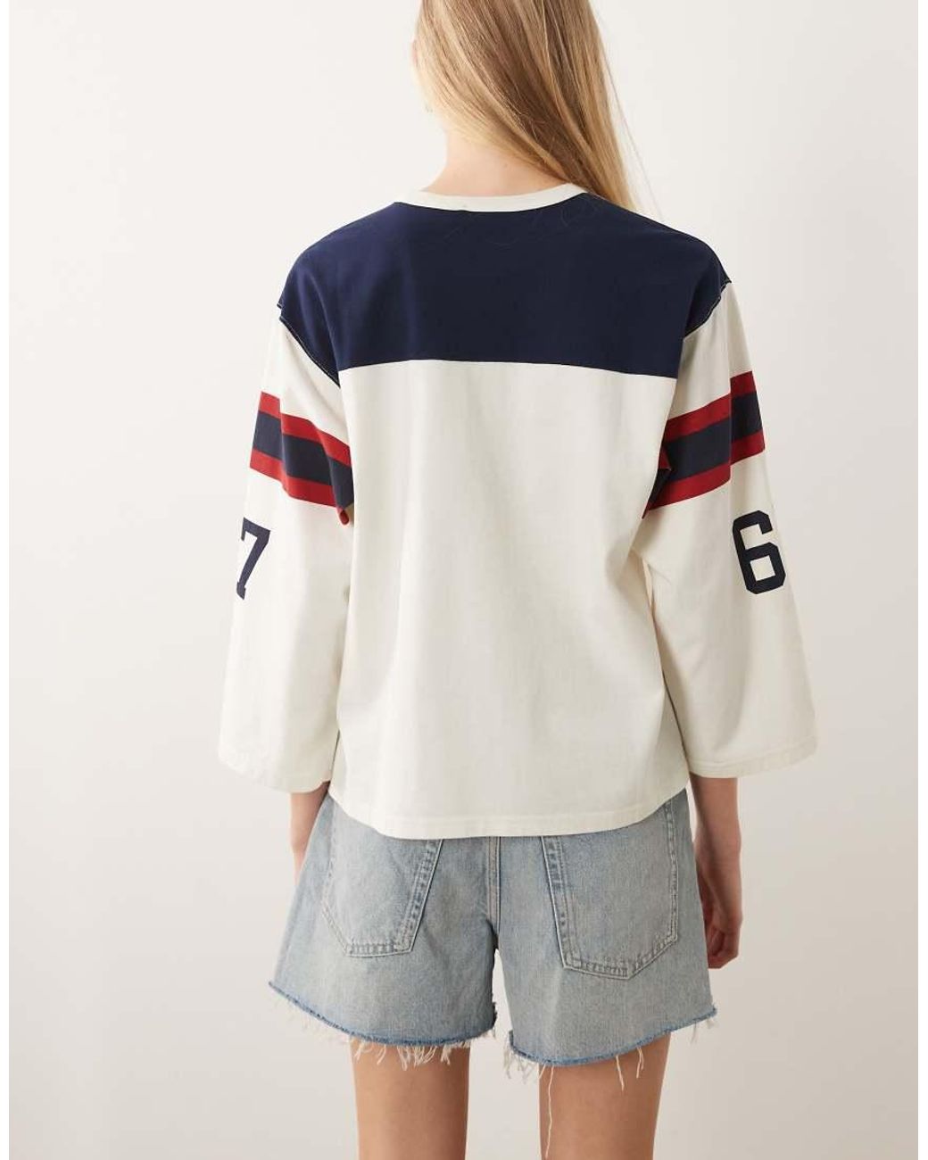 Polo Ralph Lauren White Bear Graphic Knit Shirt
