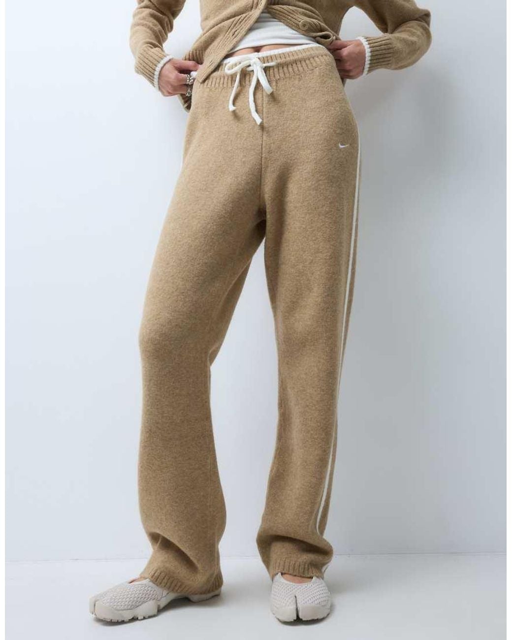 Nike Brown Knitted Jogger