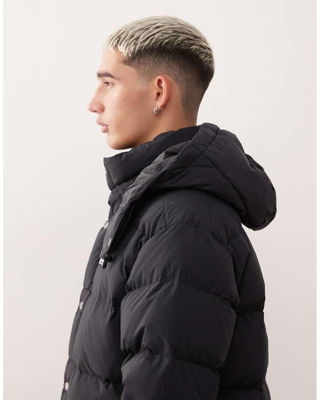 Columbia Blue Wallowa Down Hooded Puffer Coat for men
