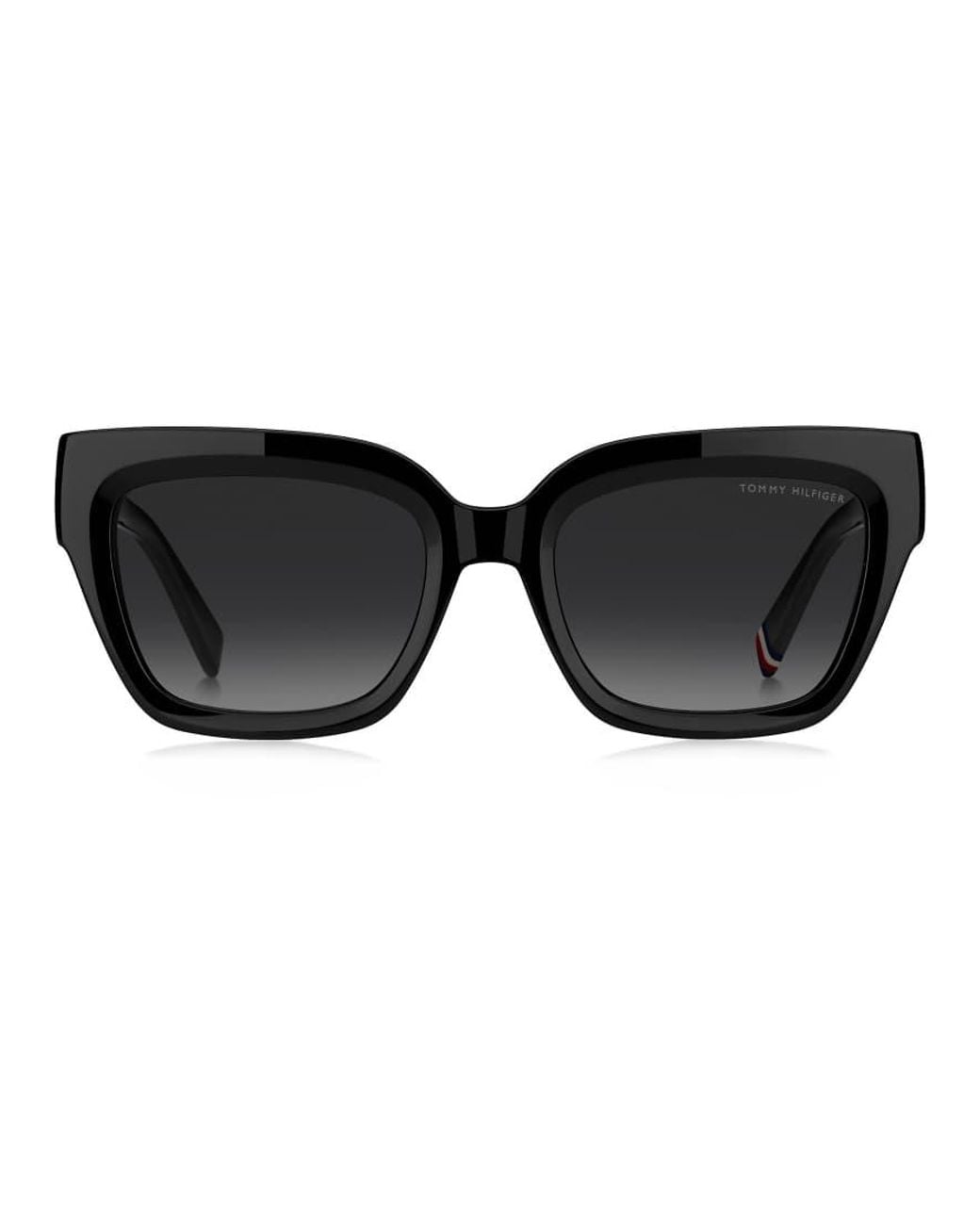 Tommy Hilfiger Sunglasses Brown Tommysungl Bold Square Sunglasses With Shaded Gradient Lenses