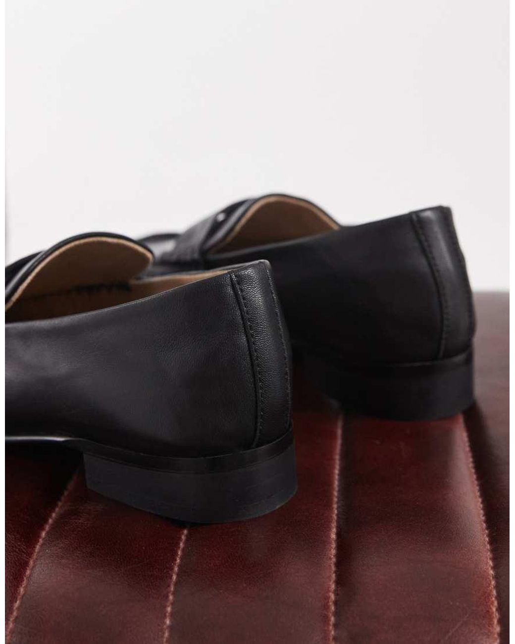 Tony Bianco Purple Gomez Square Toe Loafers