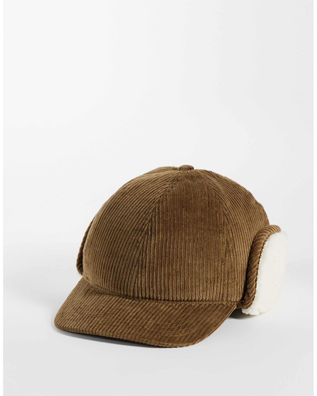 Lacoste Kappe mit seitlichen klappen in Brown für Herren