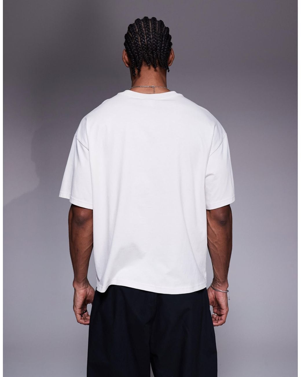 Nike White Boxy T-shirt for men