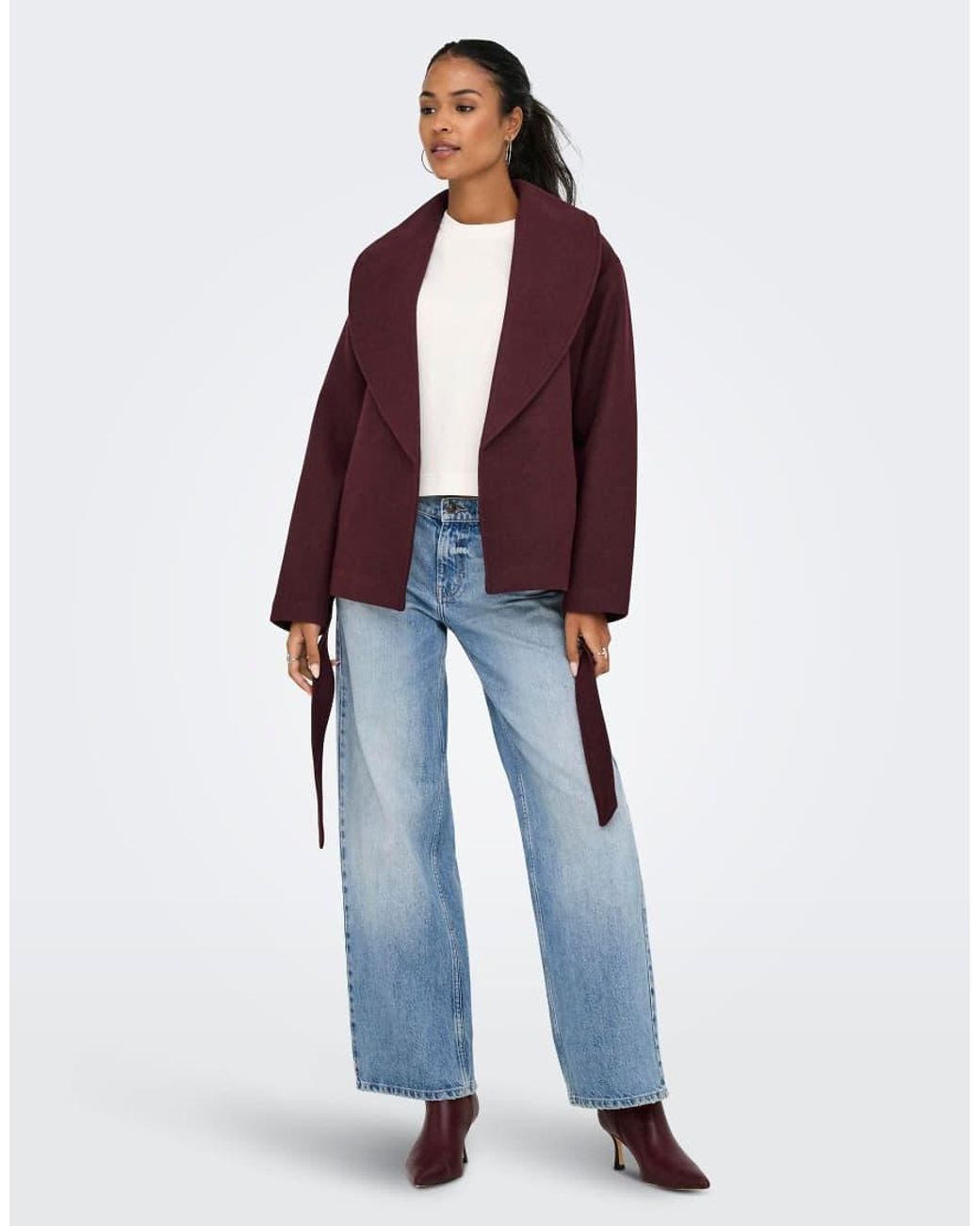 ONLY Purple Jacket