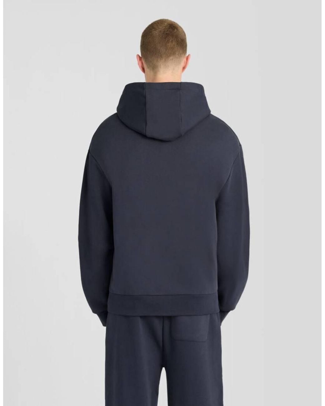 Lyle & Scott Blue Mid Layers Heavyweight Loopback Full Zip Hoodie for men