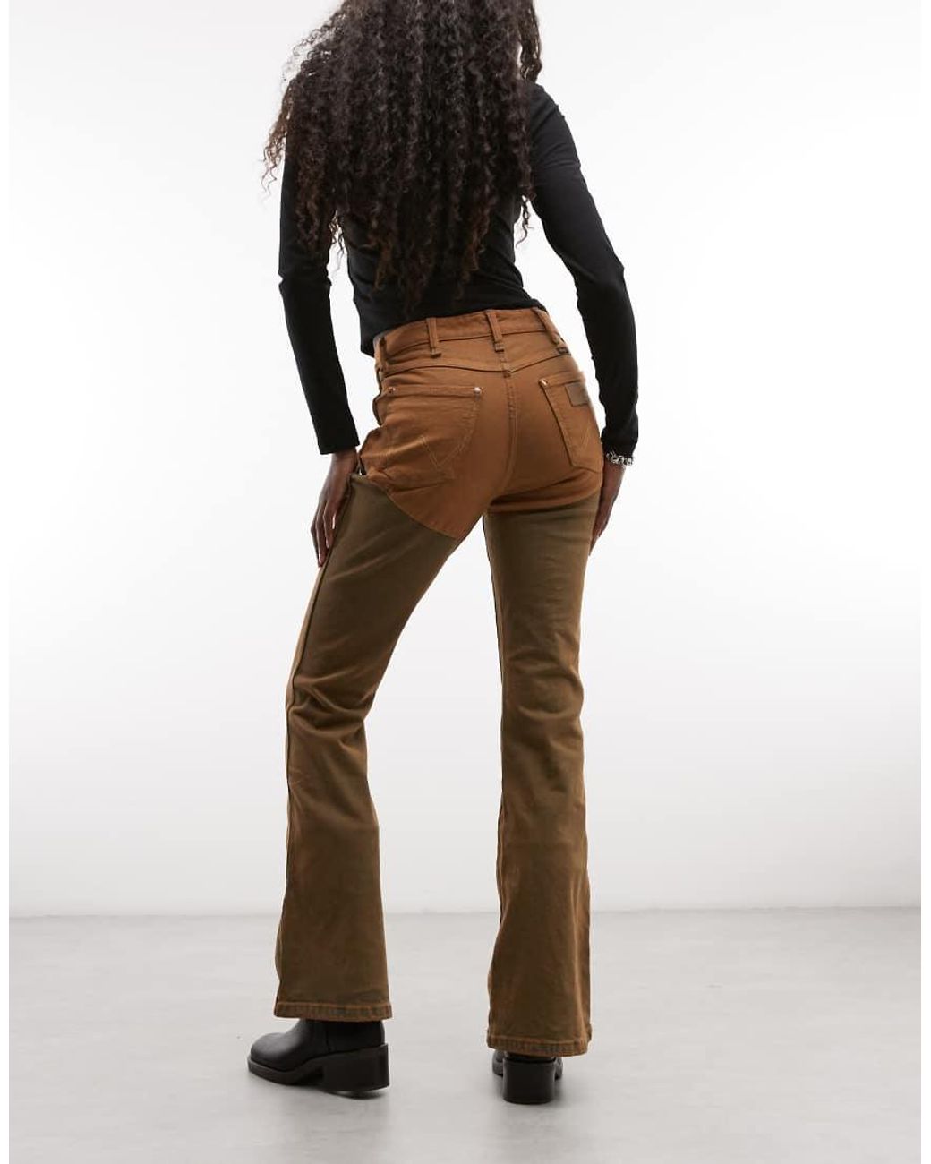 Wrangler Black X Lainey Wilson Chapped Flare Denim Jeans