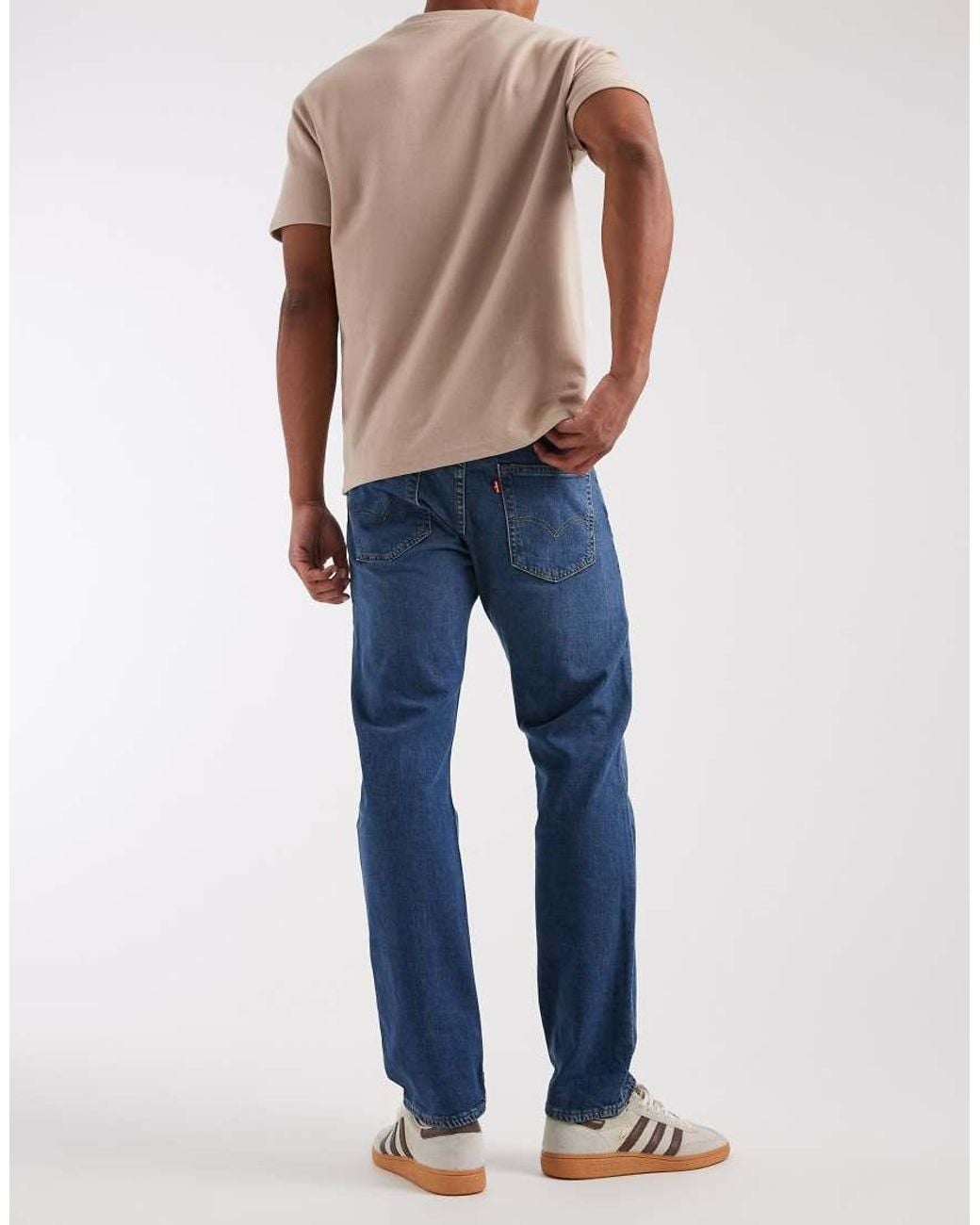 Levi's Blue 502 Tapered Jeans for men