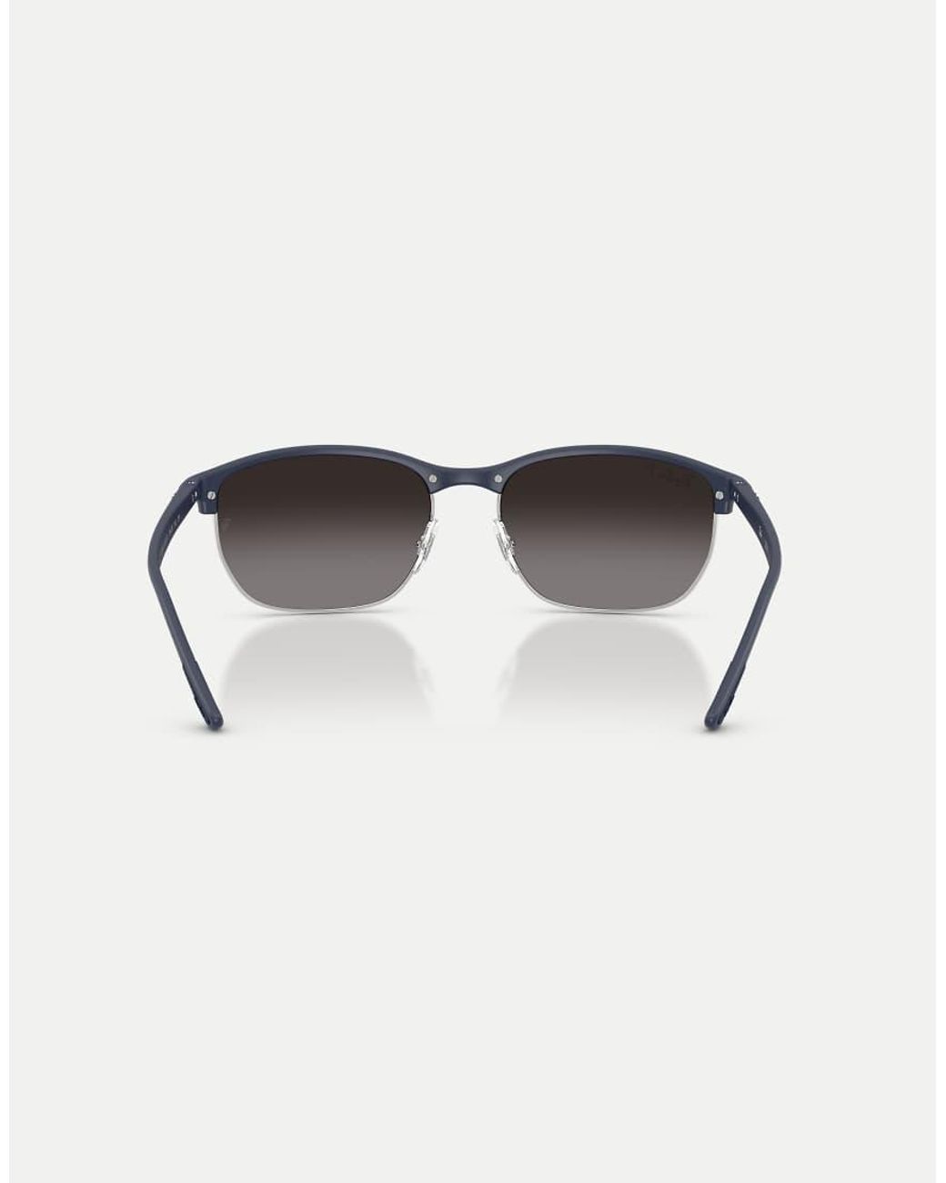 Ray-Ban Blue Rb4469 Liteforce Square Polarised Sunglasses With Lens