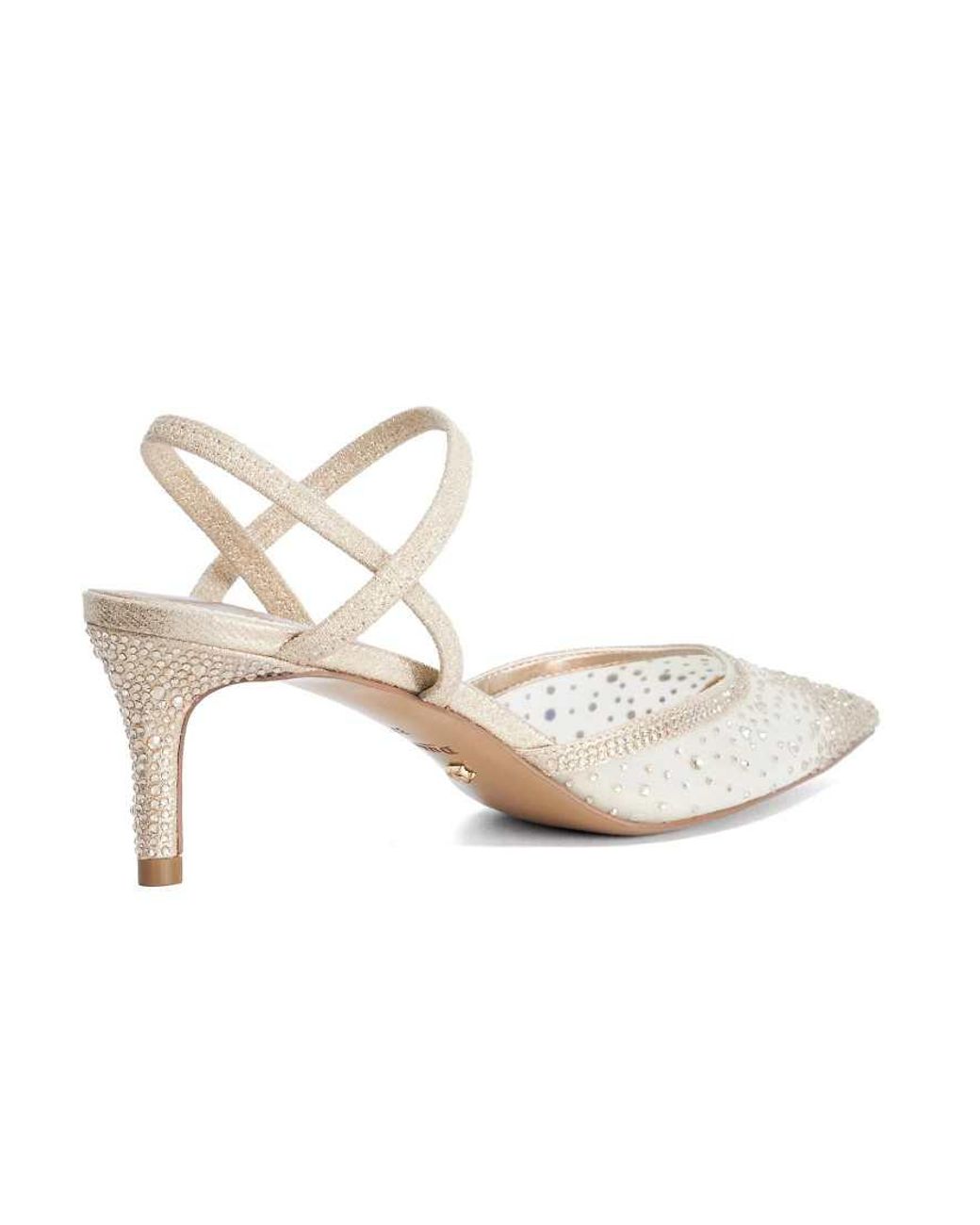 Dune Natural Charismatic Slingbacks