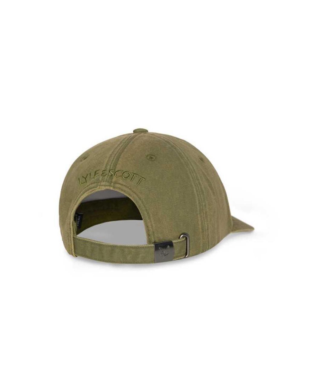 Lyle & Scott Green Headwear Washed Cap for men