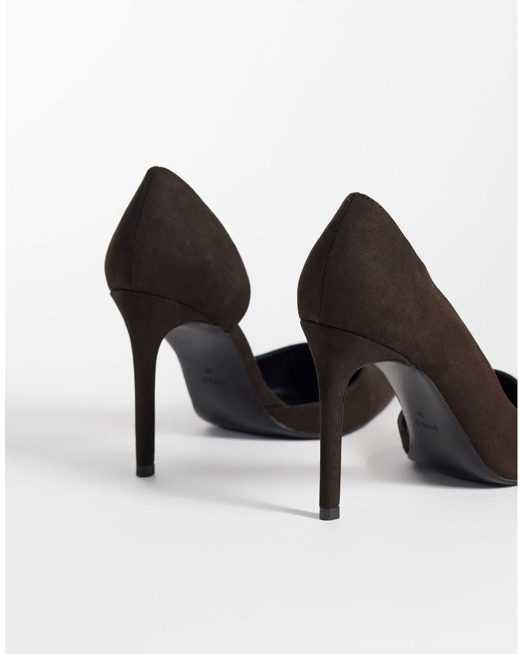 Escarpins à talons Mango en coloris Brown