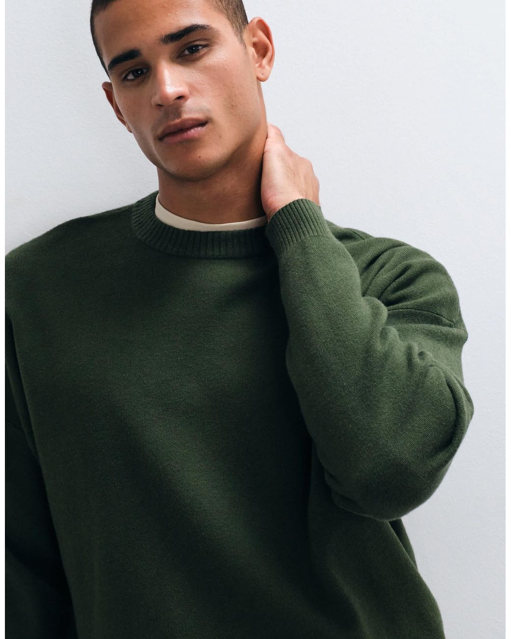 ASOS Oversize-strickpullover in Green für Herren