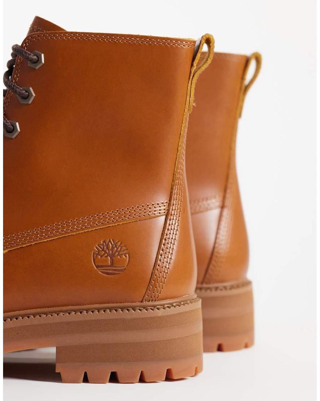 Timberland Brown Britton Drive Mid Lace Up Boot for men