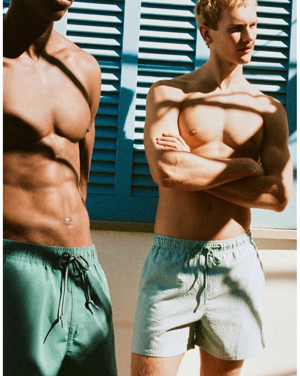 Short Pull&Bear pour homme en coloris Blue