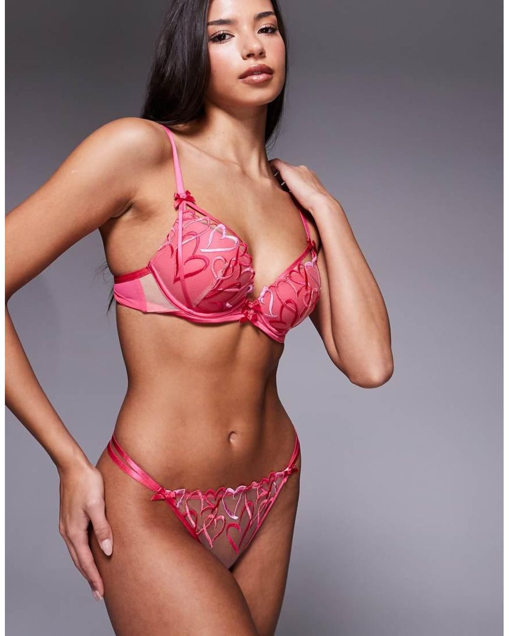 Ann Summers Red Love Struck String Thong