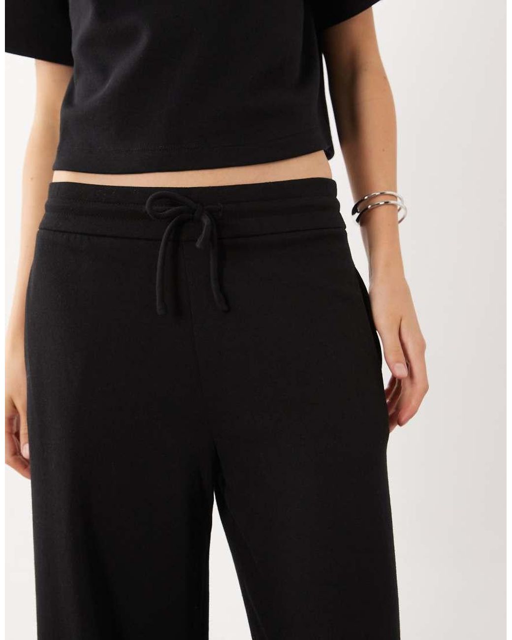 Mango Black Pico Straight Trouser Co-Ord