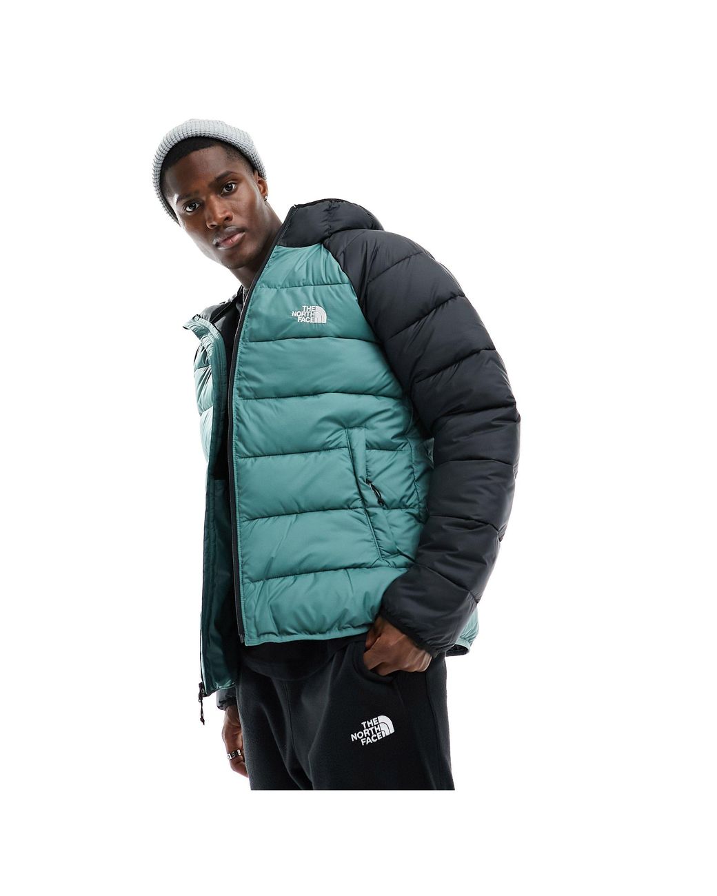 Exclusivité asos - - lauerz - doudoune synthétique - noir/ The North Face  pour homme en coloris Bleu | Lyst