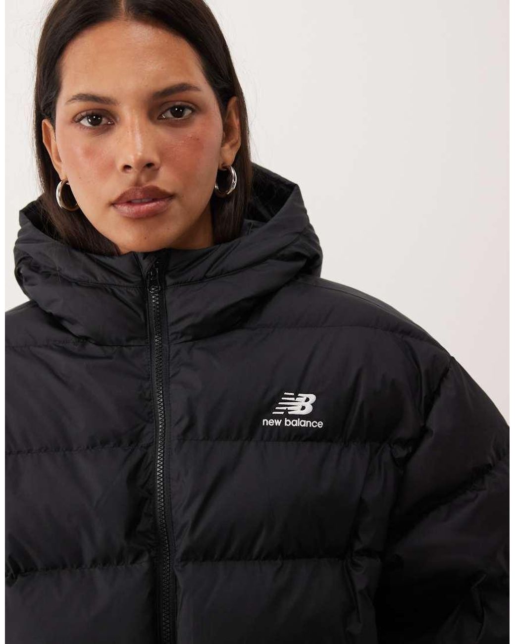 New Balance Black Boston Puffer Jacket