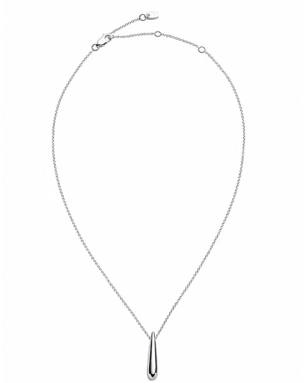 Lauren Ralph Lauren Jewellery Metallic Sterling Teardrop Pendant