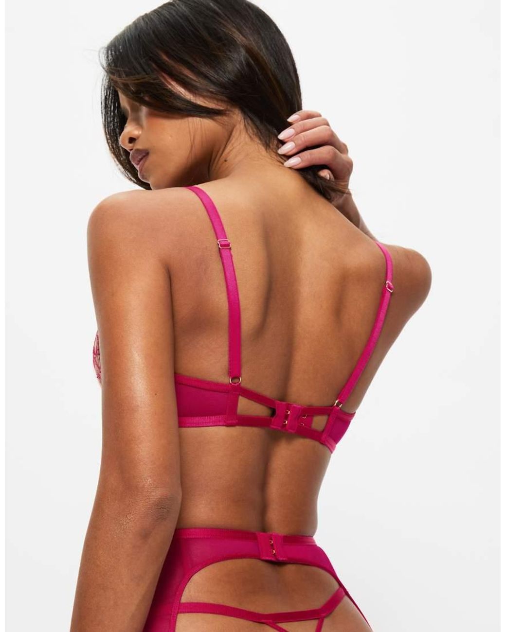 Ann Summers Pink Make You Mine Non Padded Balcony Bra