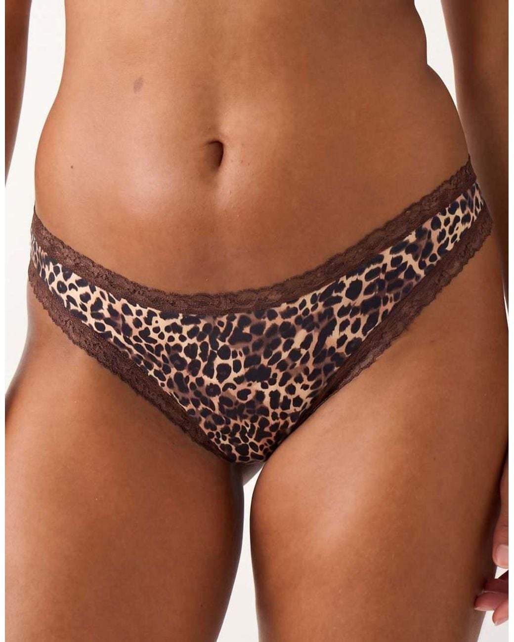 Stripe & Stare Multicolor Thong Four Pack