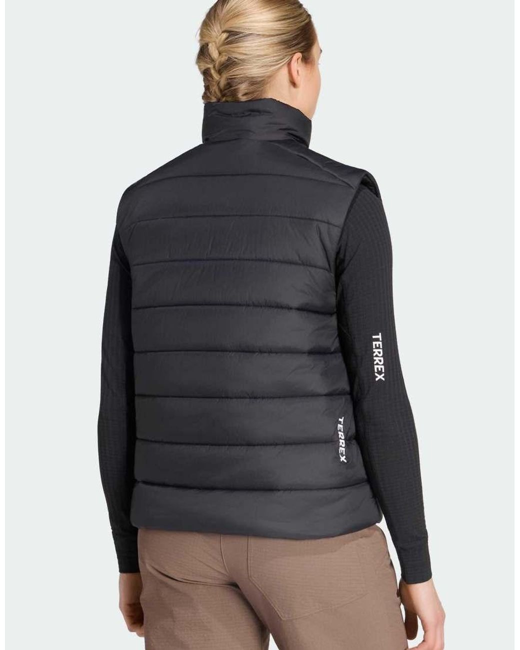 Adidas Originals Gray Terrex Multi Essentials Climawarm Padded Vest