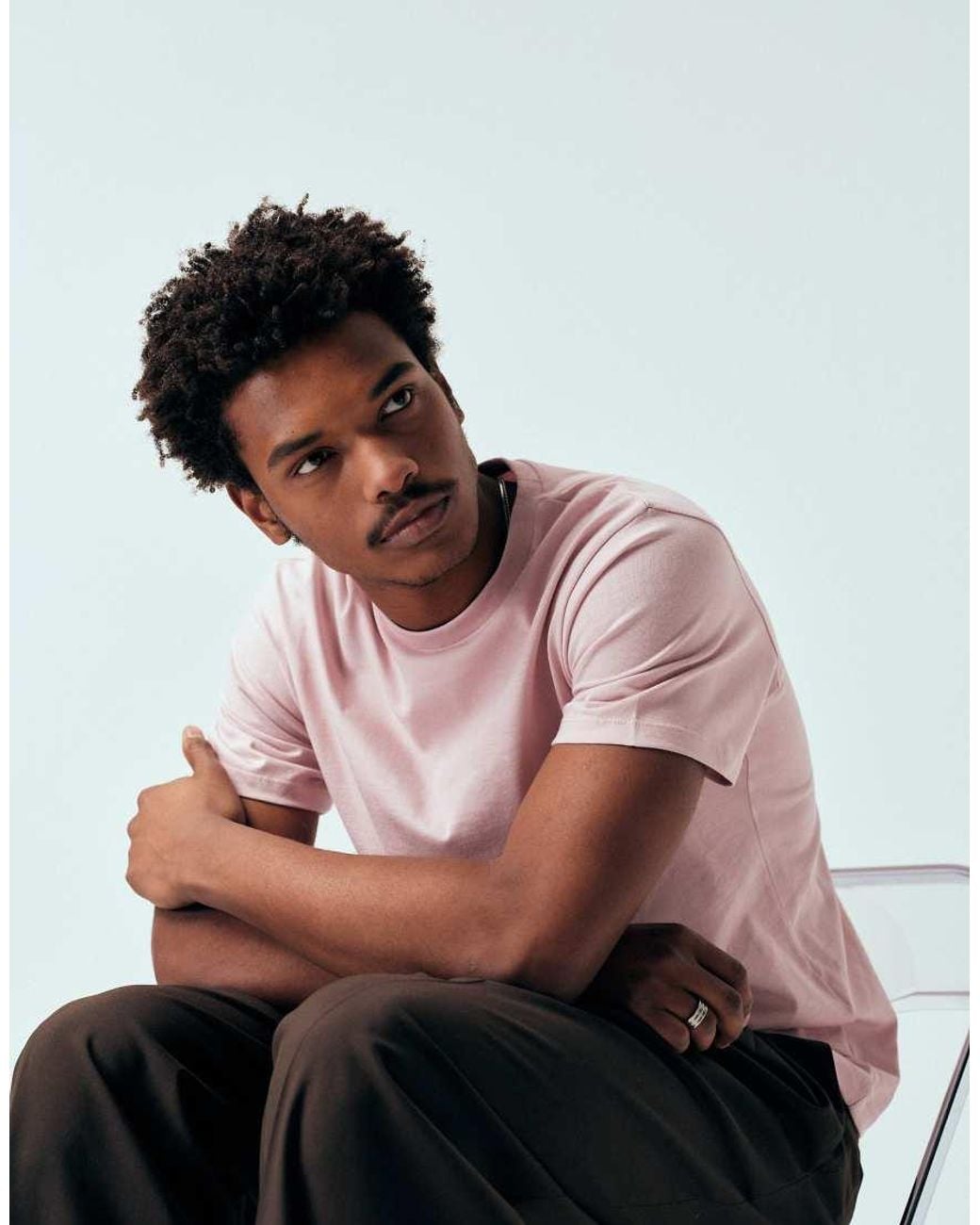 ASOS White Essentials Regular Fit T-shirt for men