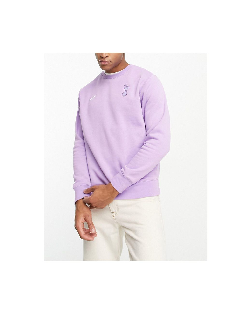 Nike Football tottenham hotspur club sweatshirt in Pink fur Herren Lyst DE