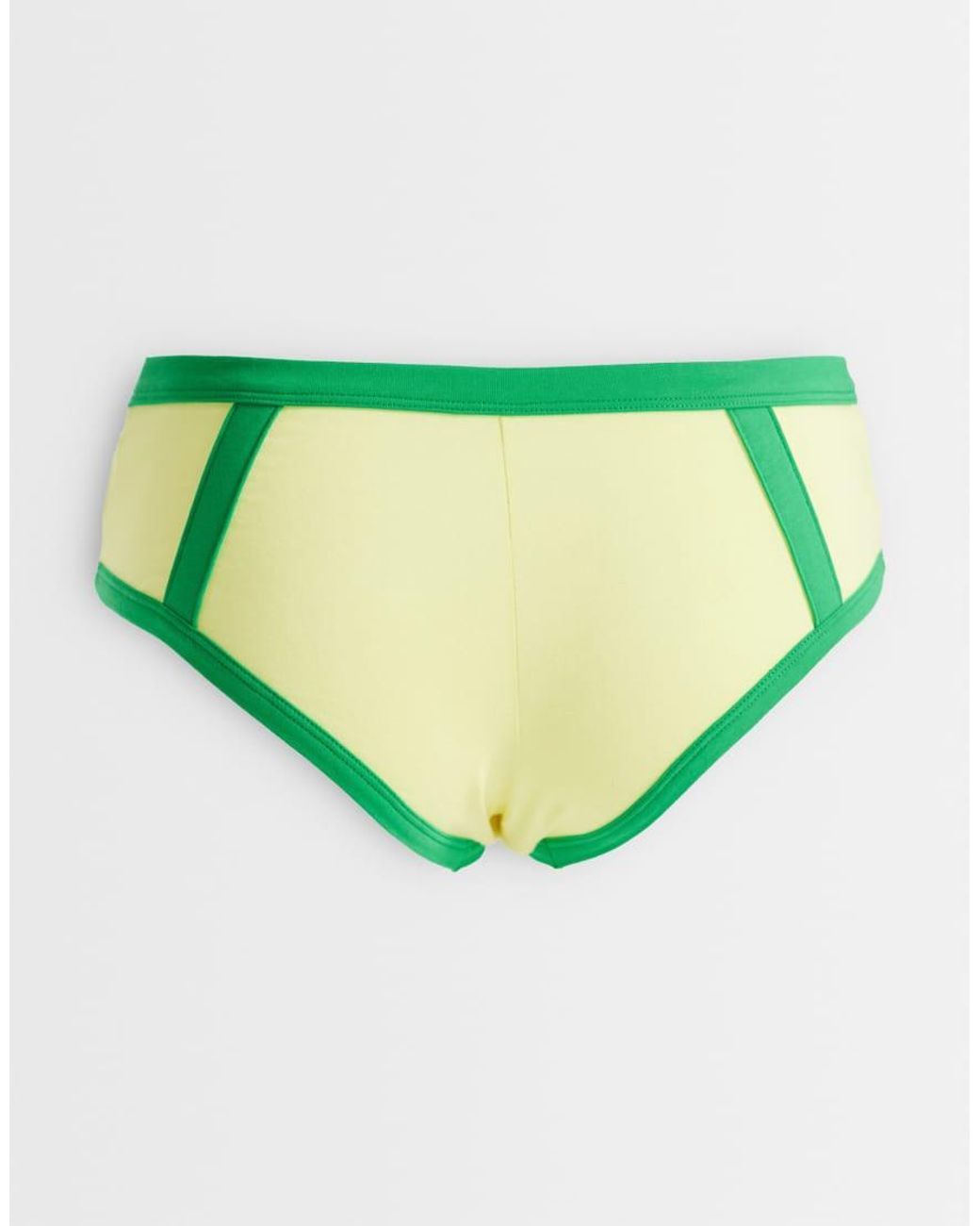 ASOS Blue 3 Pack Hipster Shortie With Contrast Side Stripe