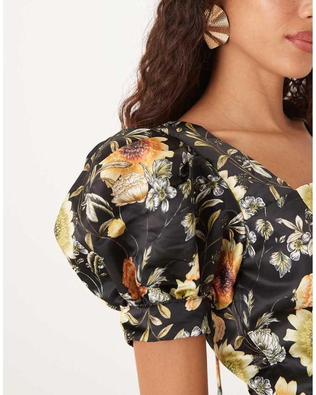 True Decadence Black Cropped Top