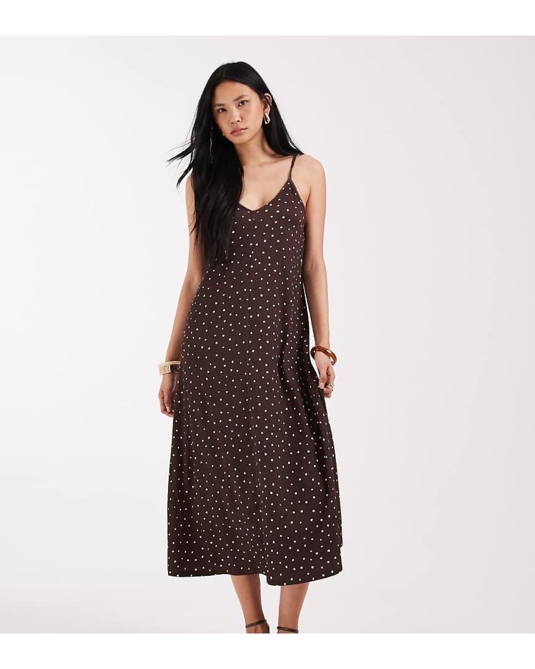 ONLY Purple Midi Dress