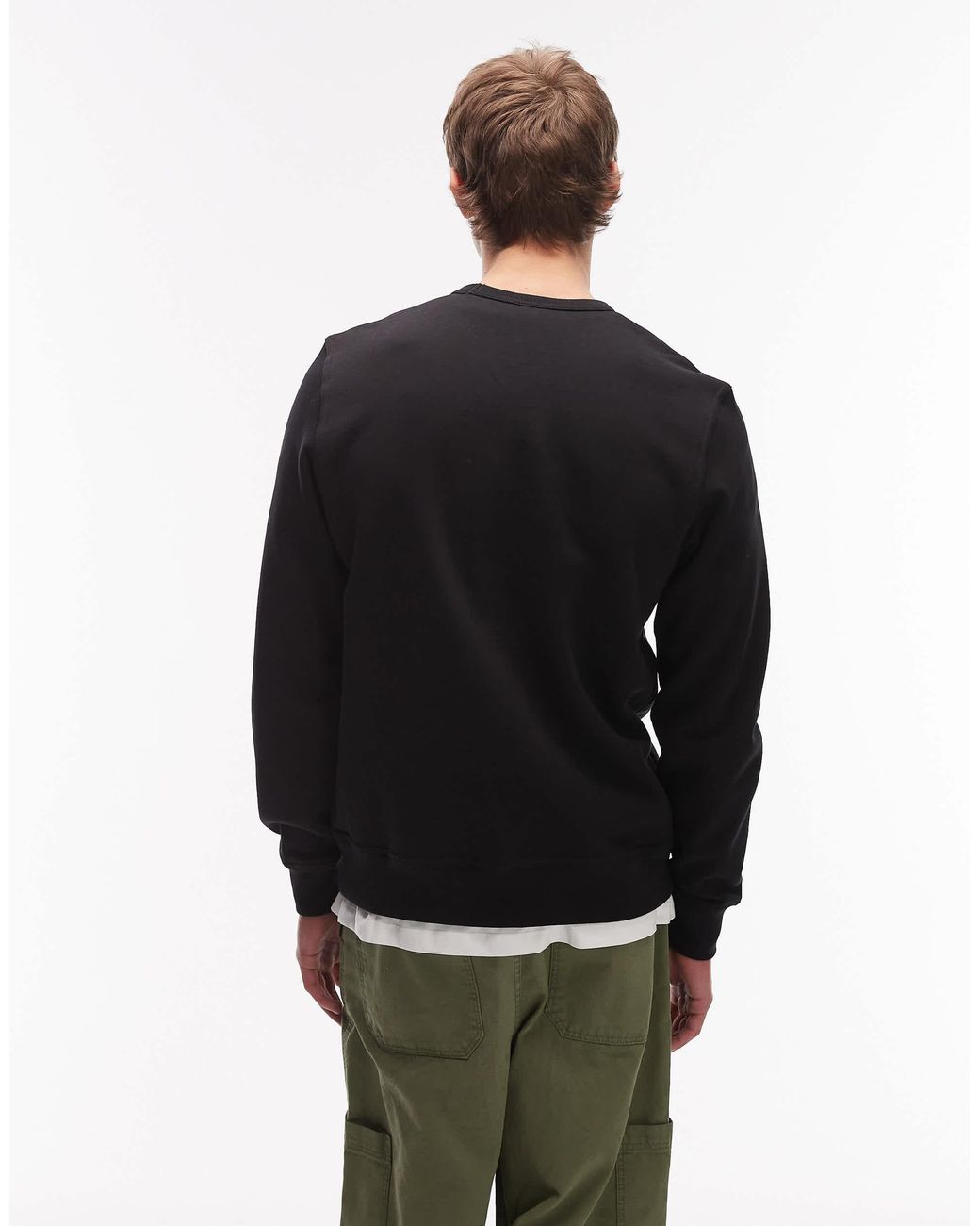 Champion – icons – sweatshirt in Black für Herren