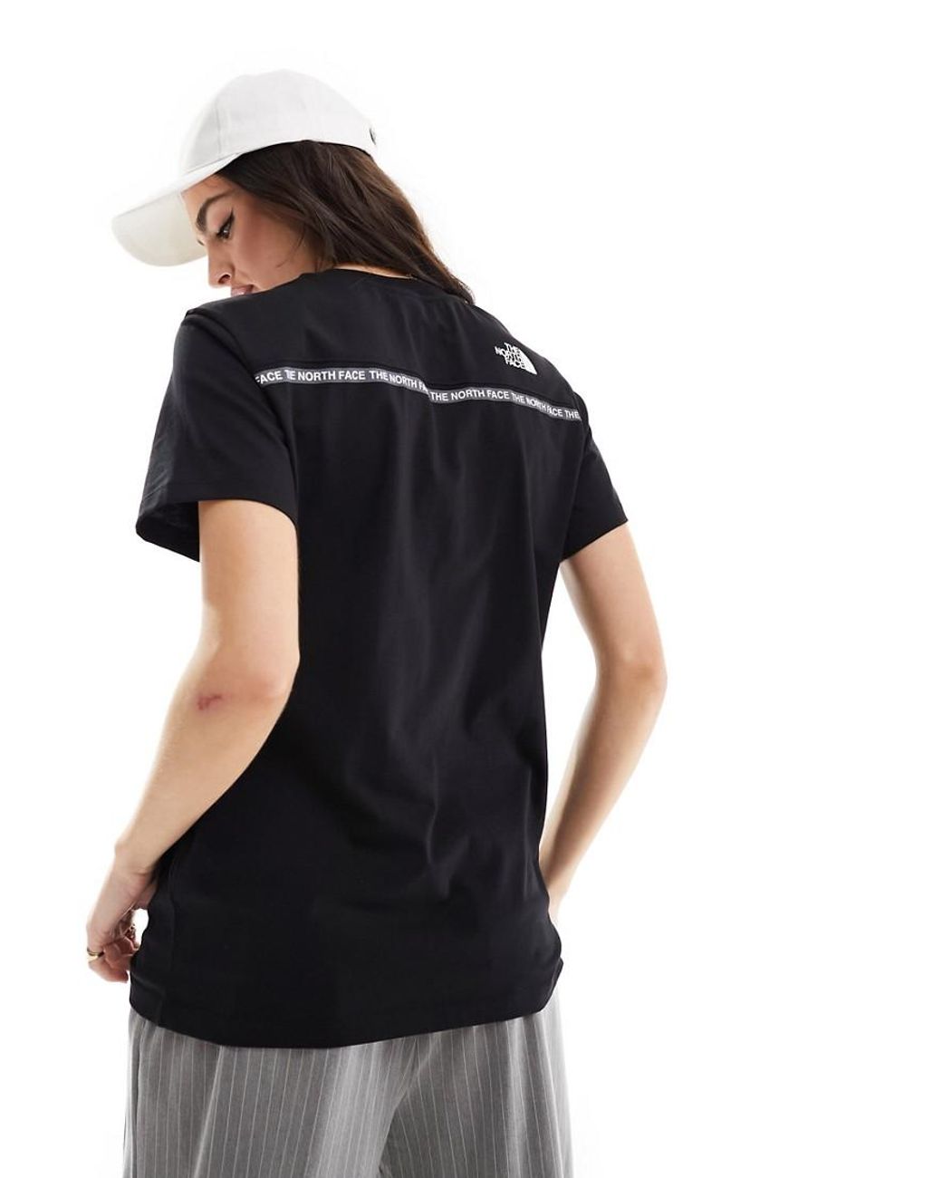 Camiseta negra the north face sale