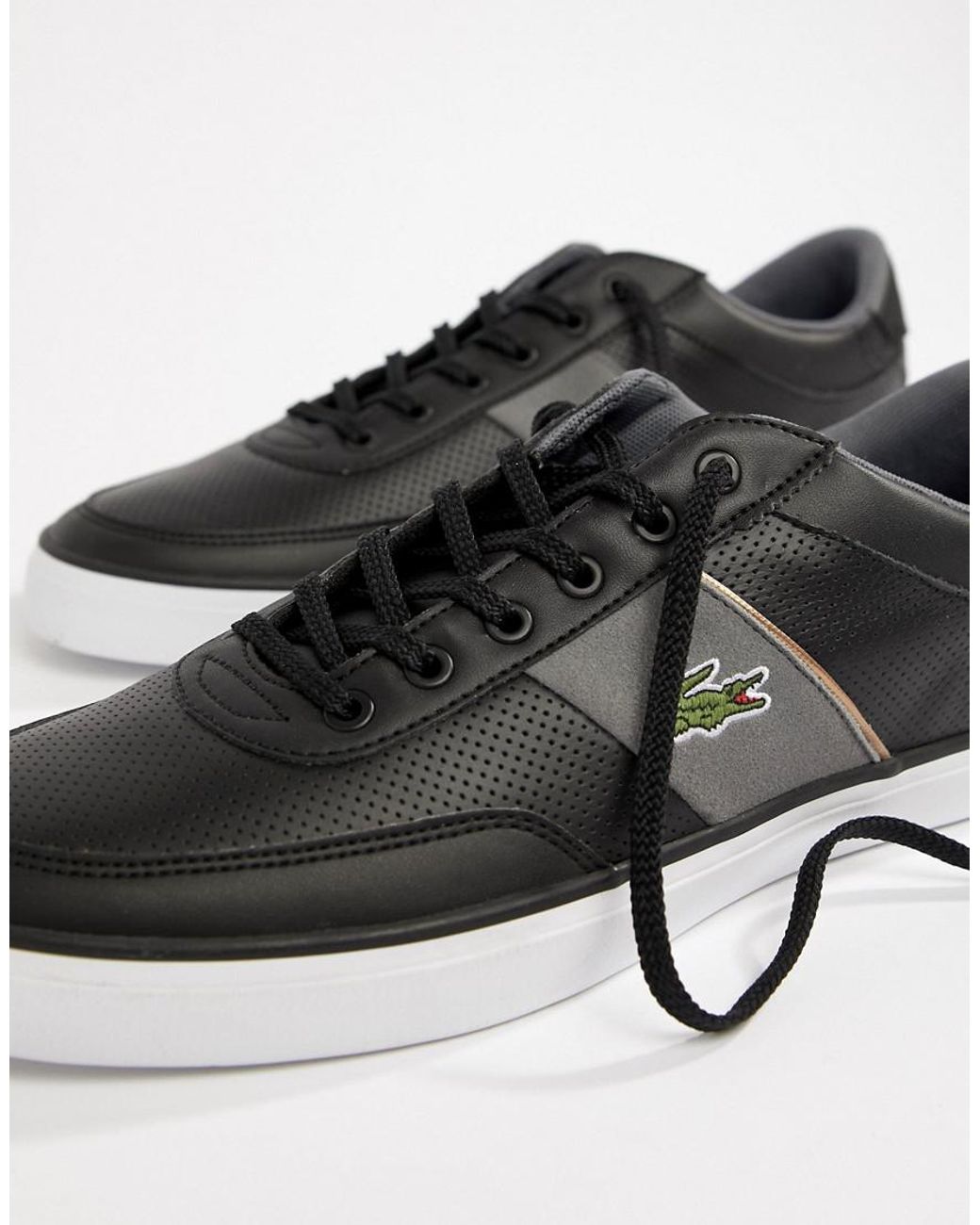 Lacoste Court Master 318 1 Sneakers in Black for Men | Lyst UK