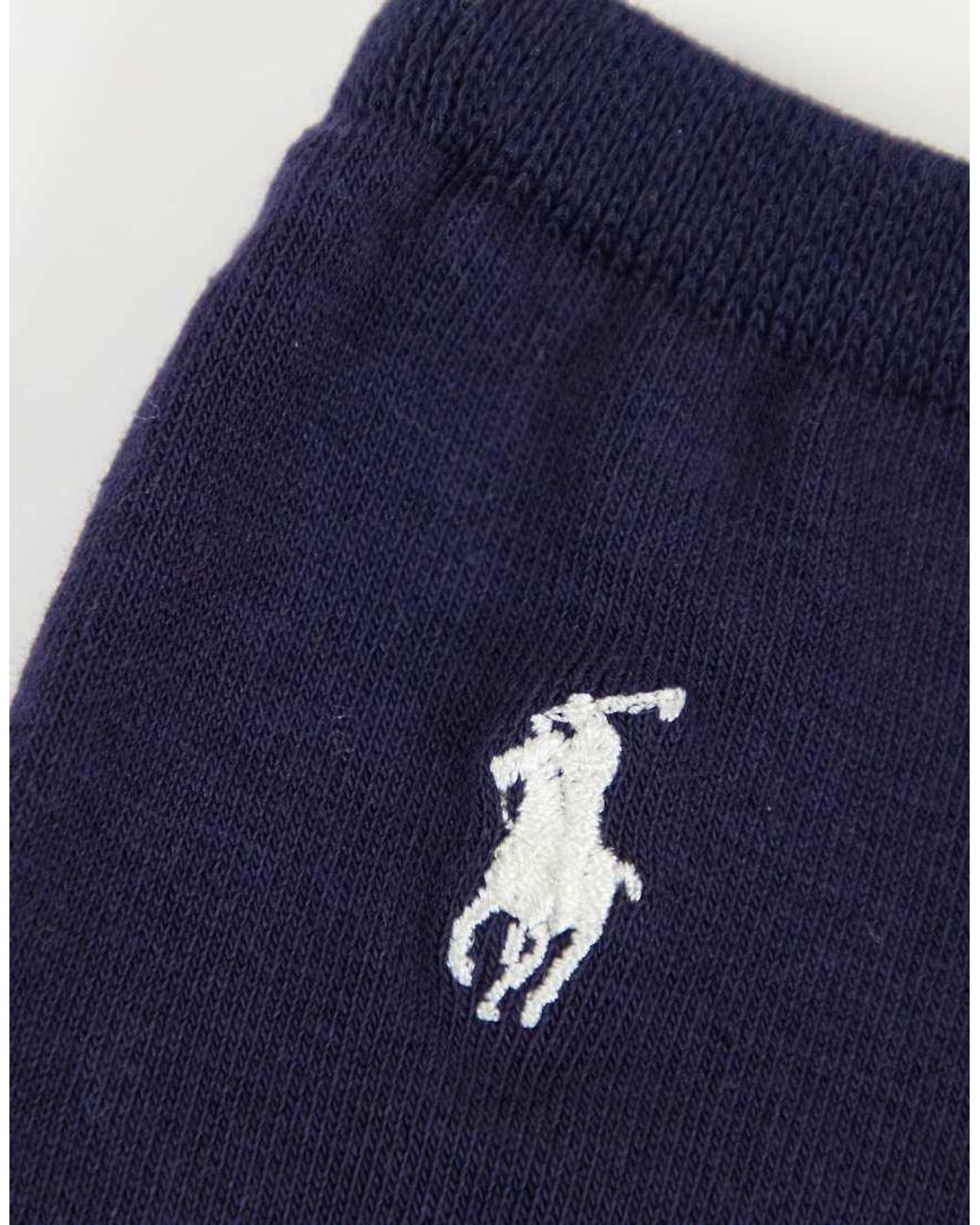 Polo Ralph Lauren White 3 Pack Logo Socks