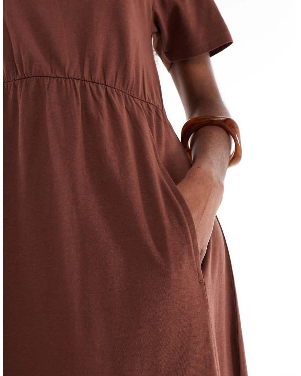 Vestito Midi di Threadbare in Red