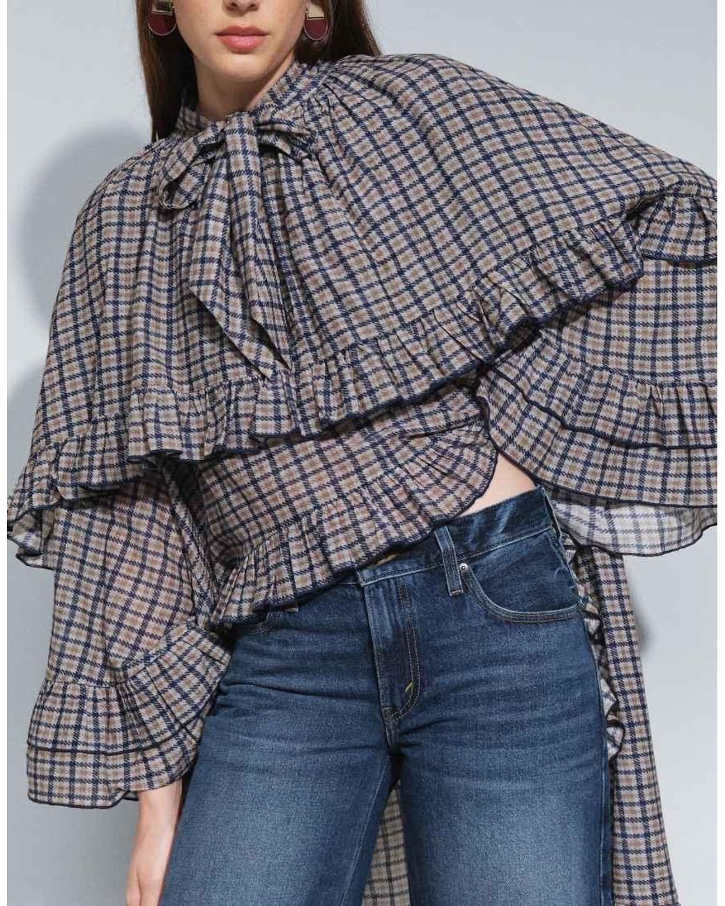 Levi's Blue Middy Wide Leg Jeans