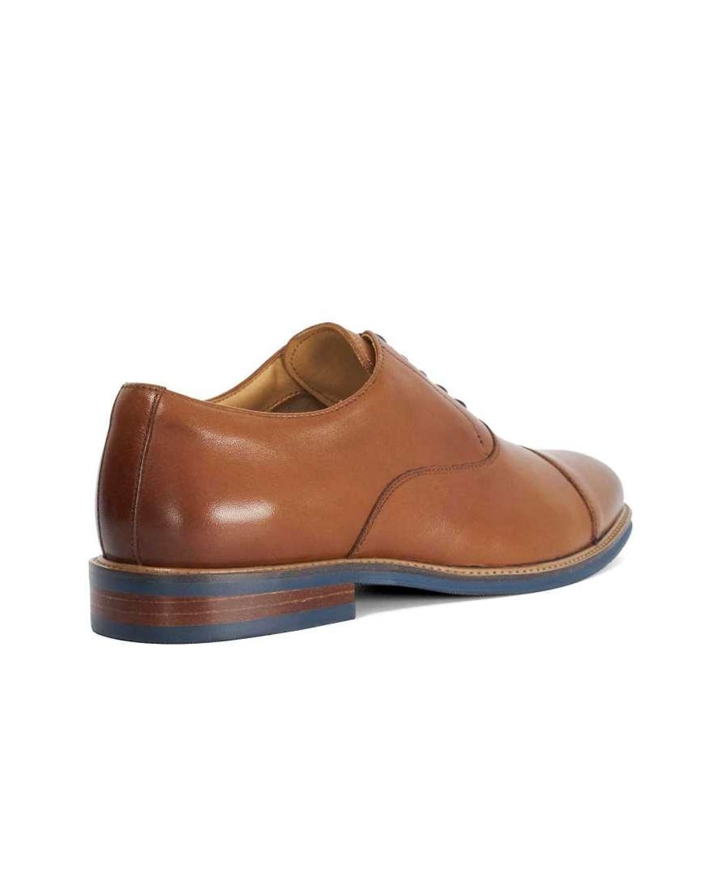 Dune Brown Stanlakes Lace Up Shoes for men