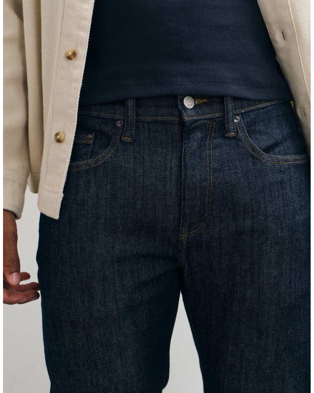 Gap Blue Softmax Denim Skinny Fit Jeans for men